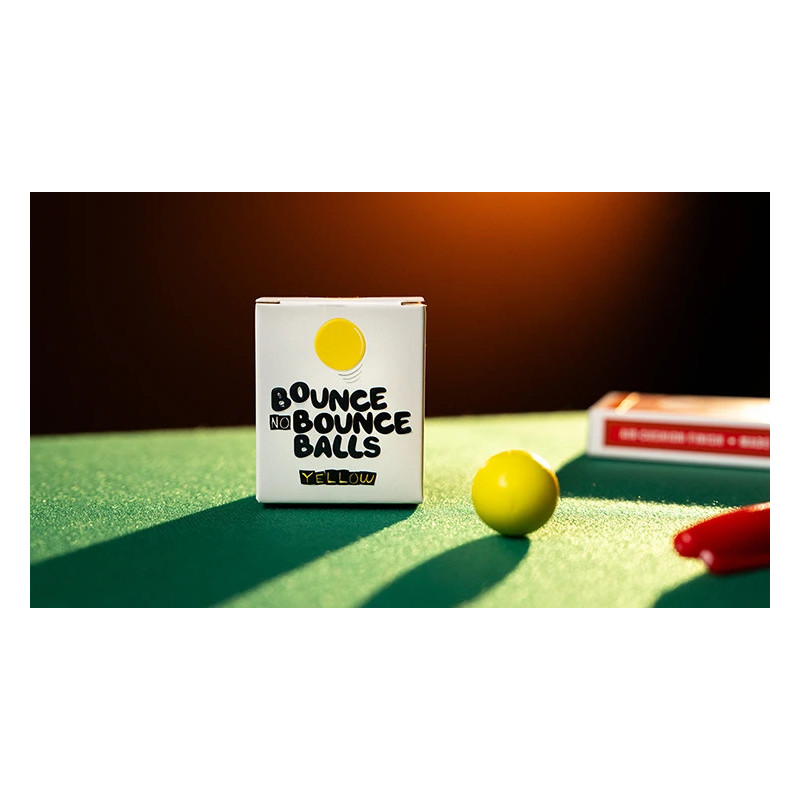 Bounce no Bounce Balls YELLOW by Murphy's Magic