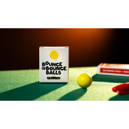 Bounce no Bounce Balls YELLOW by Murphy's Magic