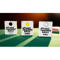 Bounce no Bounce Balls YELLOW by Murphy's Magic