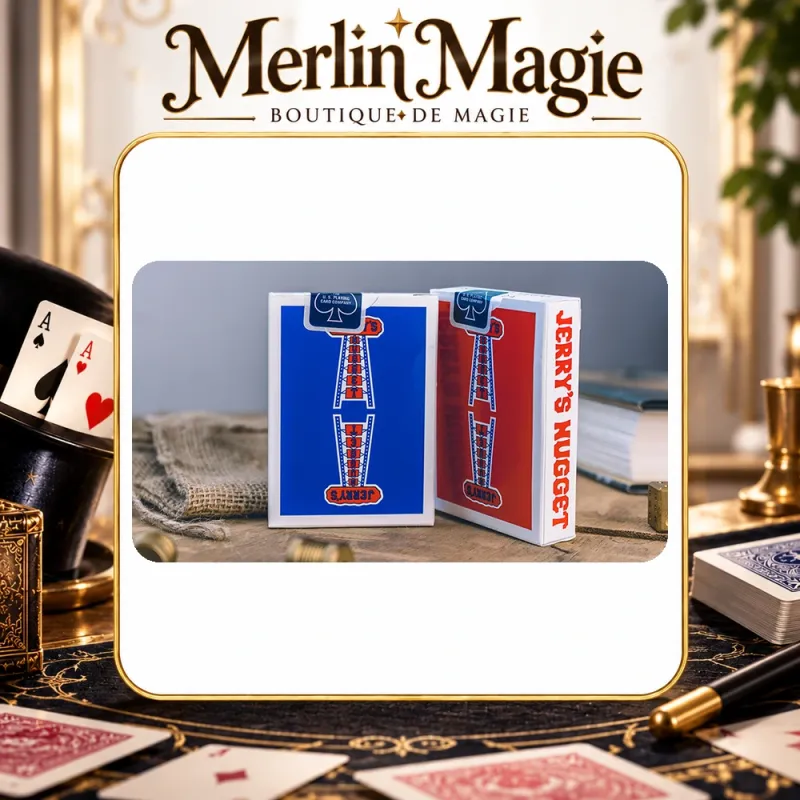Modern Feel Jerry's Nuggets Gaff Red | Jeu de cartes