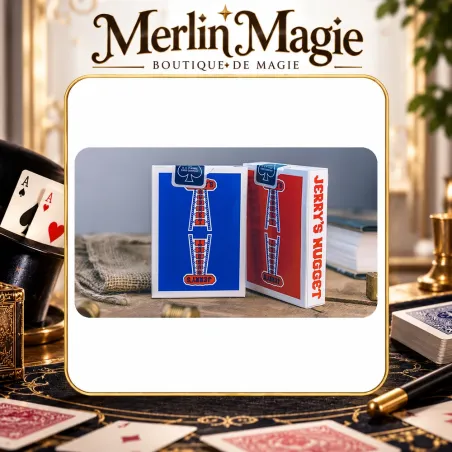 Modern Feel Jerry's Nuggets Gaff Red | Jeu de cartes