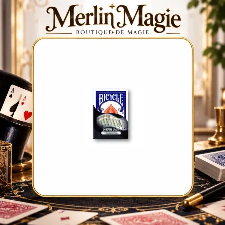 Bicycle Mirage Deck Color | Jeu truqué cartomagie - Merlin Magie