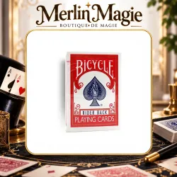 jeu de carte Bicycle Bleu ou rouge rider back