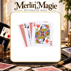 Carte gimmick double index