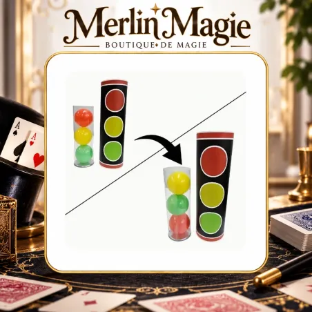 Boules Lite Tube | Accessoire D’Lite pour magicien