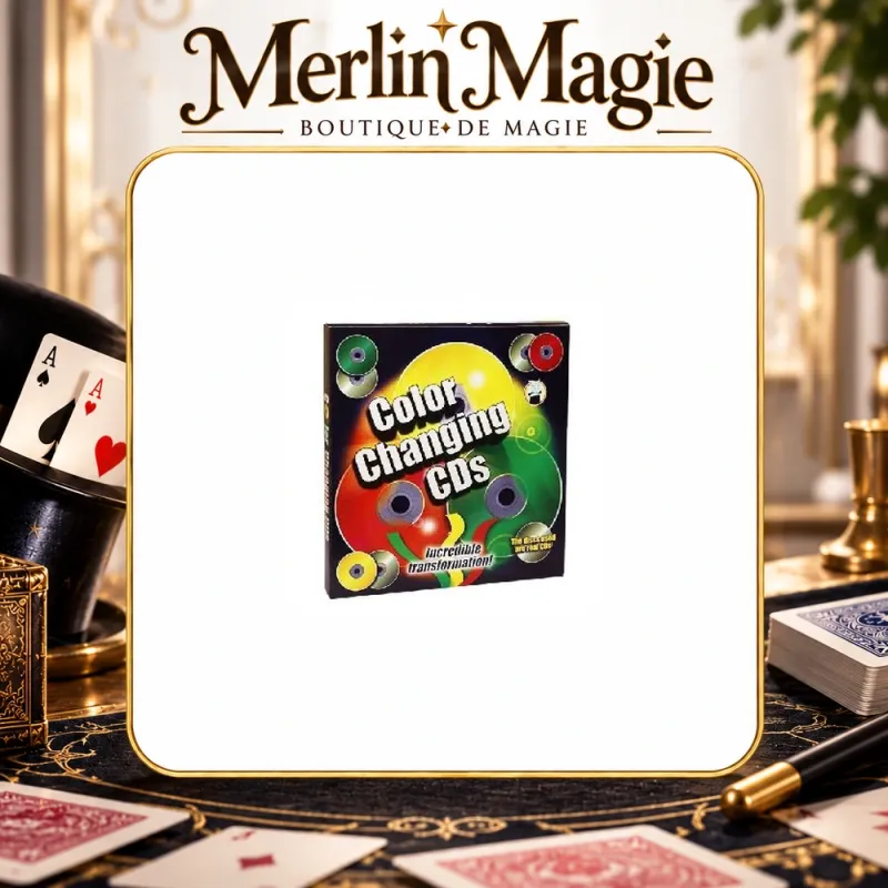 Color Changing CDs | Magie de scène avec CD - Merlin Magie