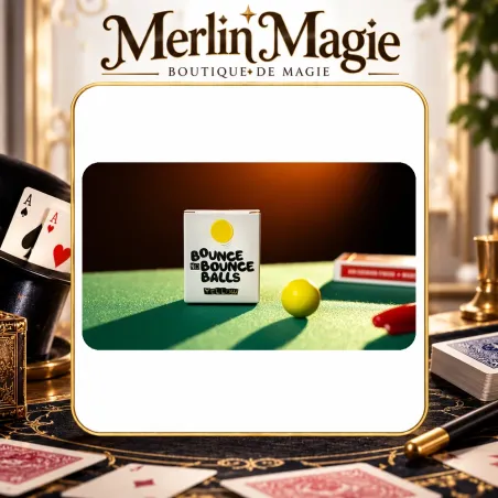 Bounce No Bounce Balls | Balles magiques jaunes - Merlin Magie