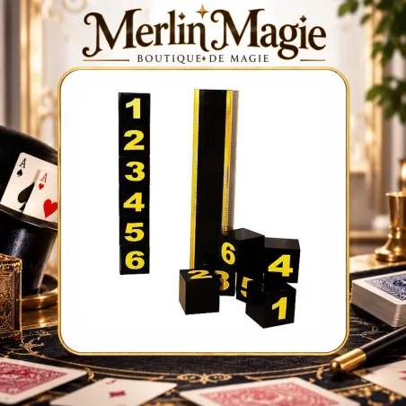 Smart Cube Deluxe | Magie Rubik’s Cube visuelle - Merlin Magie