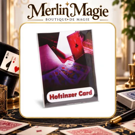 Hofsinzer Card | Cartomagie classique pour magicien