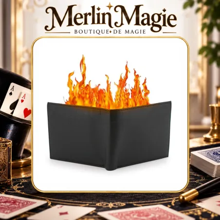 Fire Wallet Professional | Portefeuille en feu cuir