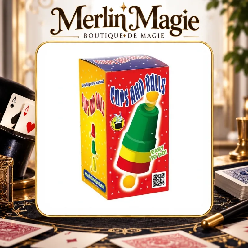 Cups and Balls | Tour des gobelets et balles - Merlin Magie