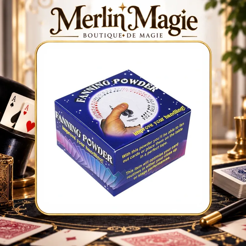 Fanning Powder | Poudre éventail pour cartes