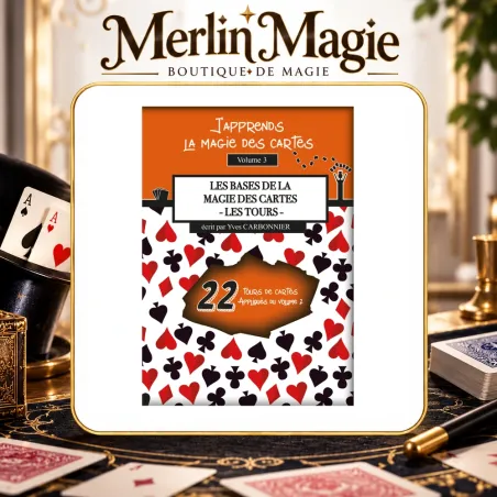 J’apprends la magie des cartes Vol.3 | Livre tours