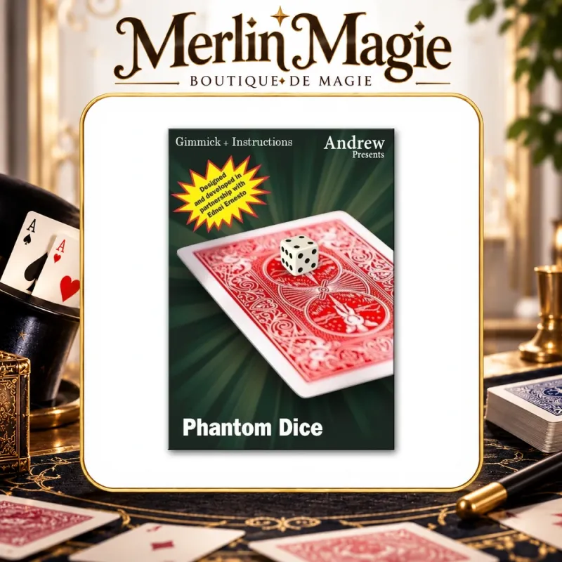 Phantom Dice | Mentalisme avec dés pour magicien pro