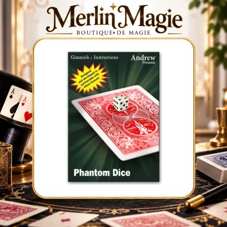 Phantom Dice | Mentalisme avec dés pour magicien pro