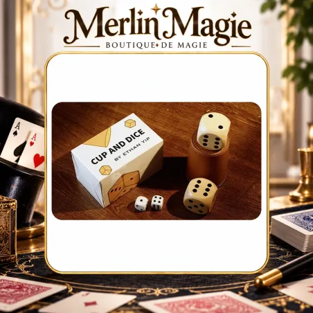 Cup And Dice | accessoire close-up pour magicien pro
