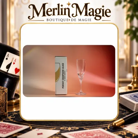 Perfect Champagne Glass | tour de magie pour magicien