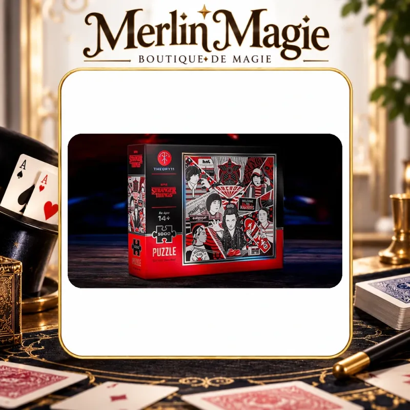 Stranger Things Puzzle | jeu de cartes magie pour magicien