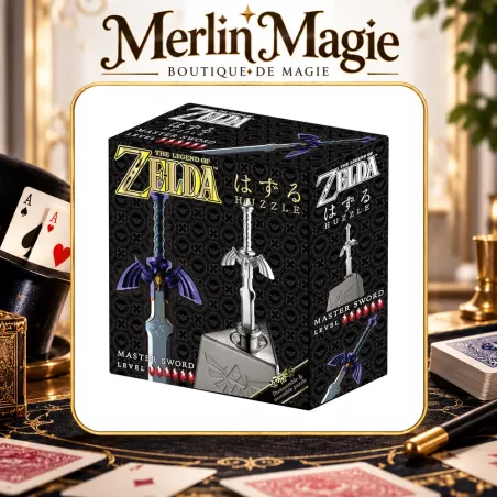 Huzzle Zelda Master Sword | casse-tête magique pour magicien