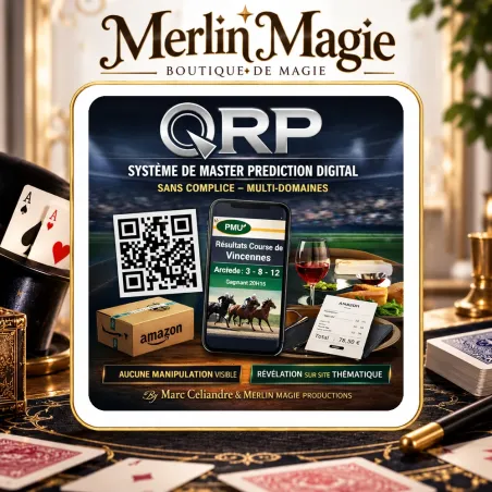 QRP Marc Celiandre | mentalisme pour magicien pro visuel