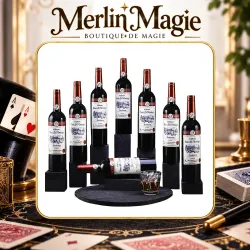 Shiraz Wine Bottles by Tora Magic