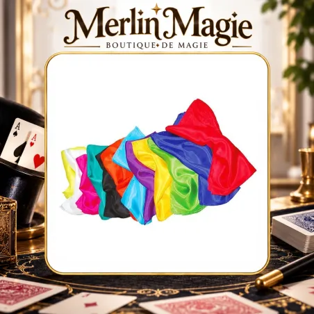 Foulard 60 cm | accessoire close-up pour magicien pro