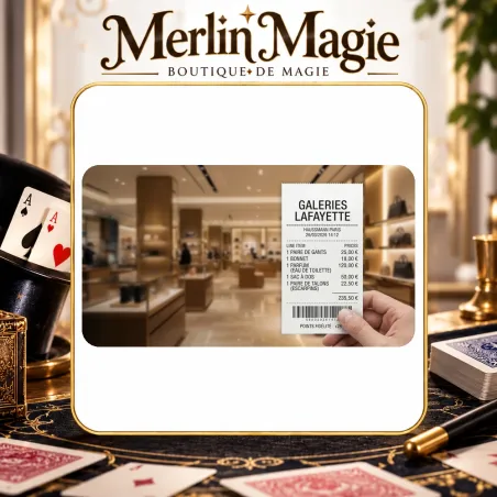 Extension Galeries Lafayette QRP | mentalisme pour magicien