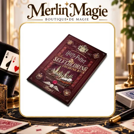 Harry Potter Self-Coloring Book | jeu de cartes magie
