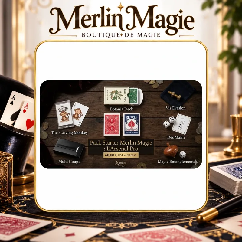 Pack Starter Plus Débutant | 8 tours de magie