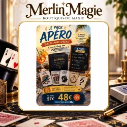 Pack Apéro Magique – 5 tours de magie à garder dans son...