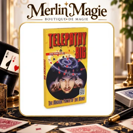 Telepathy Big | Mentalisme avec carte librement pensée