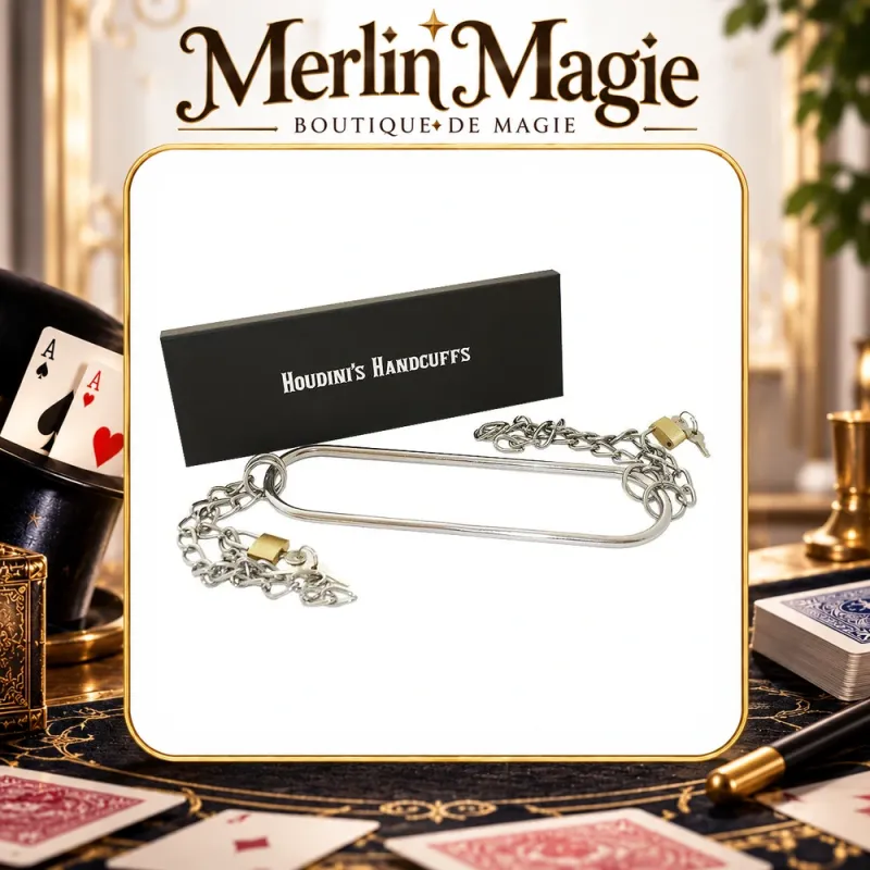 Menottes Houdini | Tour de magie d’évasion - Merlin Magie