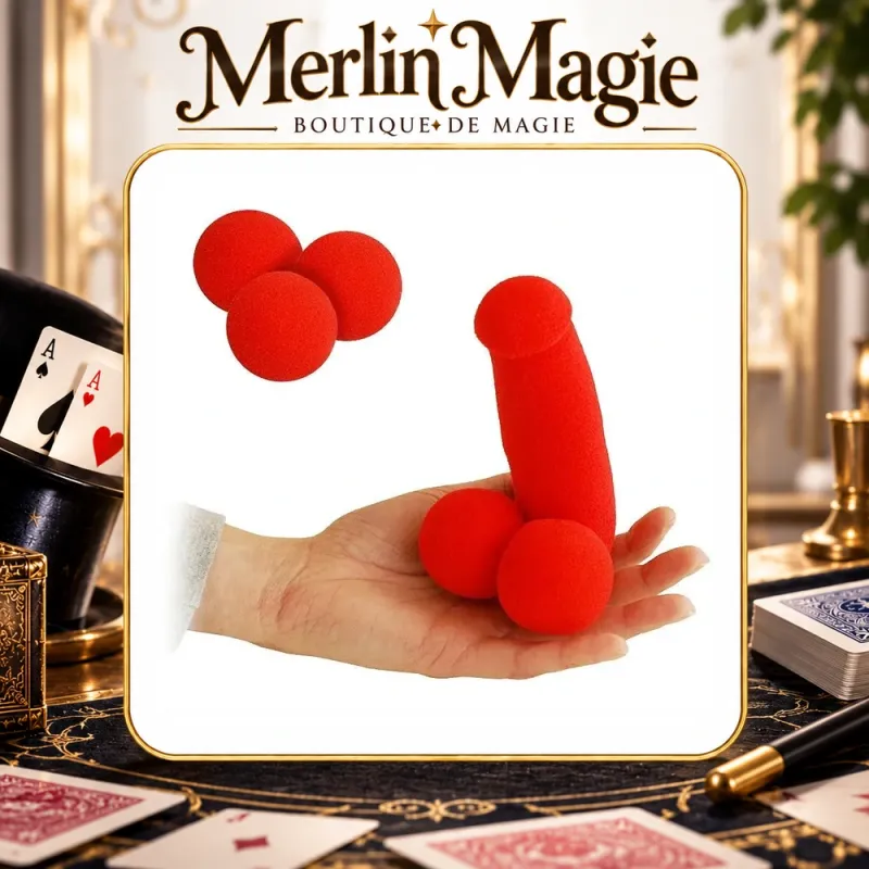 Sponge Balls Sexy Surprise | Balles Mousse Magie Adulte