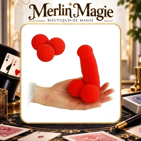 Sponge Balls Sexy Surprise | Balles Mousse Magie Adulte