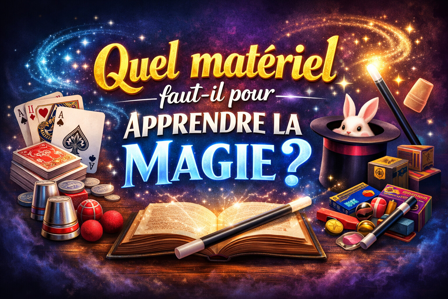 Quel matériel faut-il pour apprendre la magie