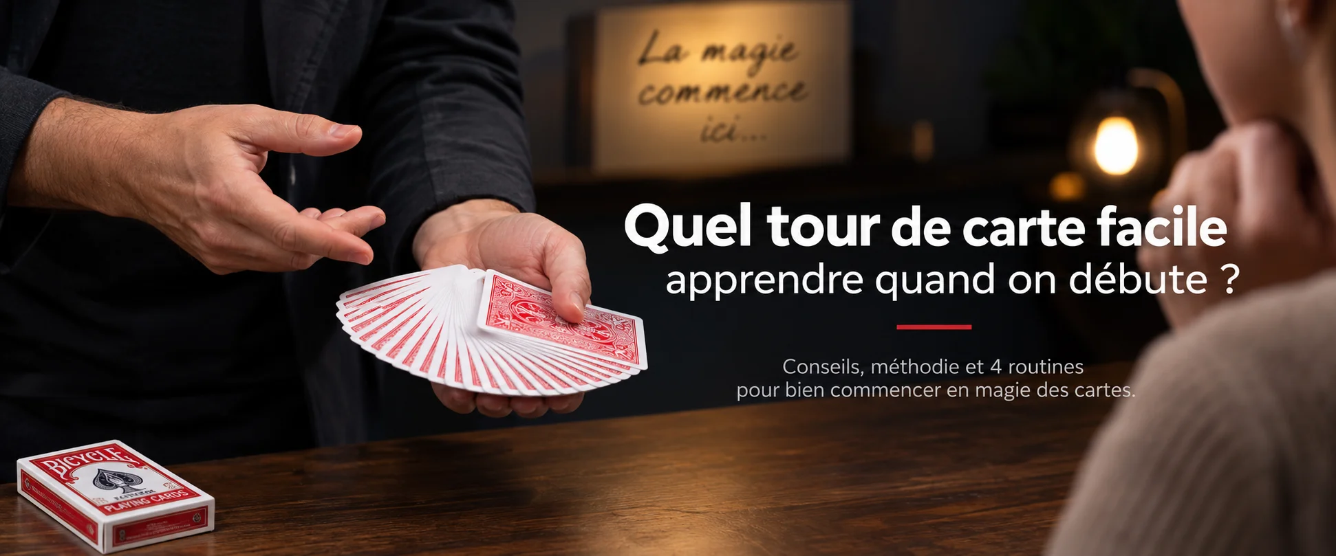 4 premiers tours de magie