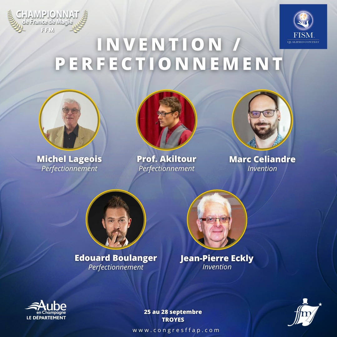 magiciens engagés dans le championnat de France 