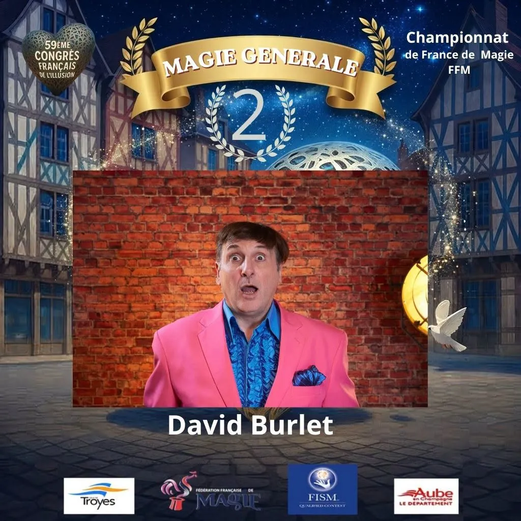David Burlet championat de france 2026