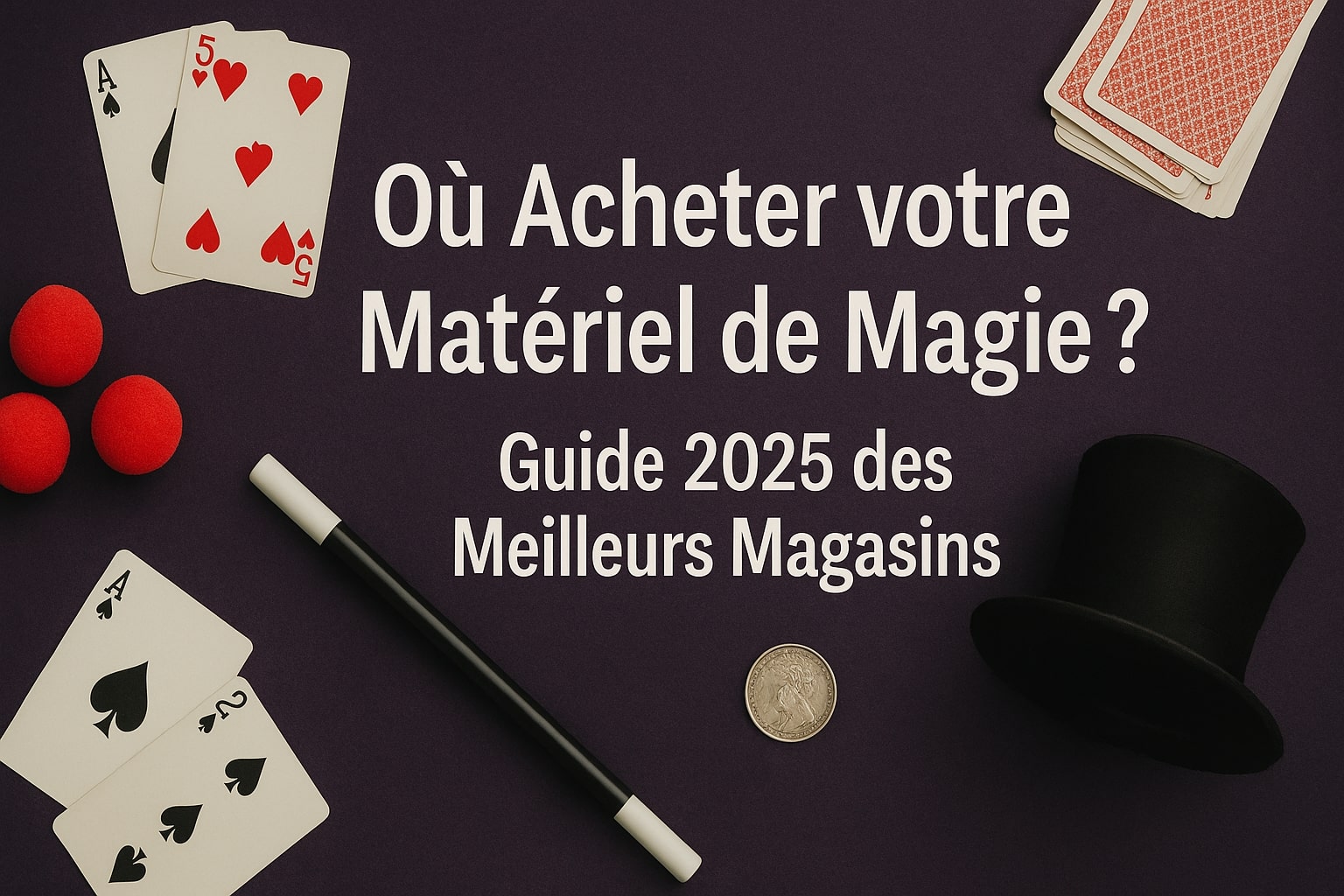 où acherter votre materiel de magie