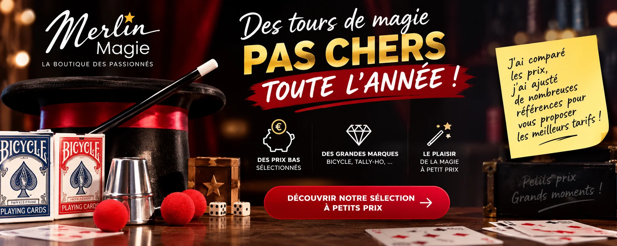 merlin magie les prix de tour de magie abs toute l'année