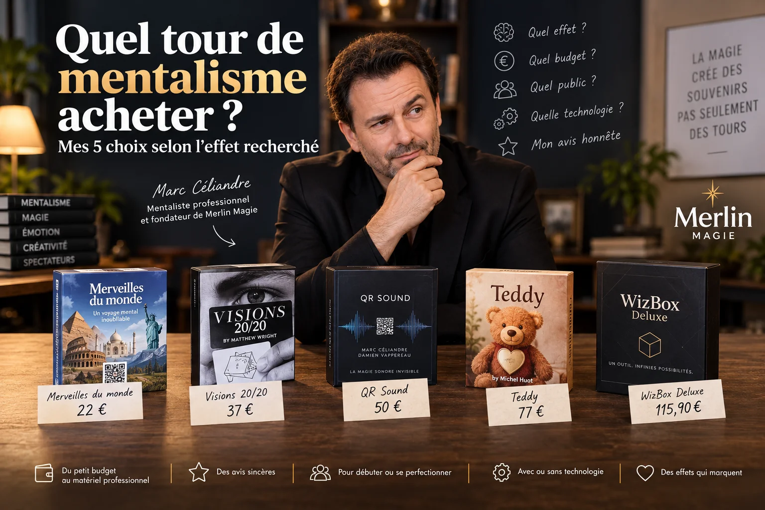 quel tour de mentalisme selection marc celiandre