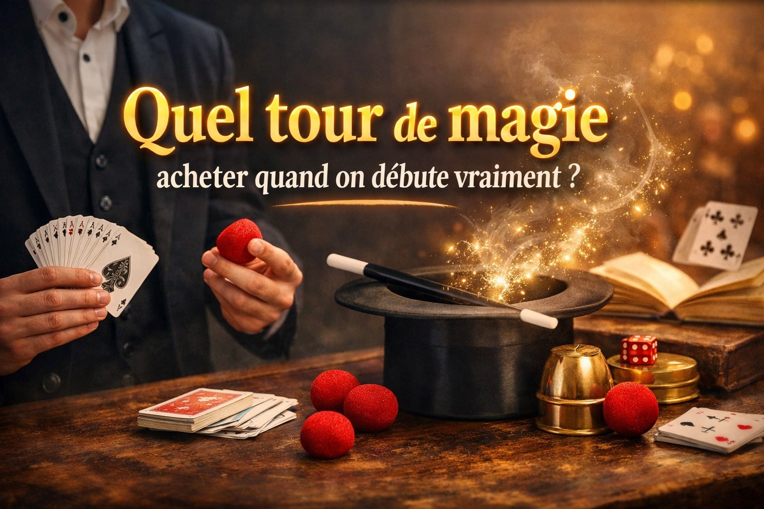 Quel tour de magie choisir quand on débute