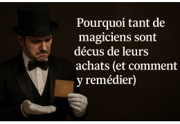 Pourquoi tant de magiciens sont déçus de leurs achats et comment y remédier