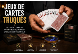 Jeux de cartes truqués : le guide complet pour acheter, utiliser et épater votre public