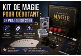 Kit de magie pour débutant : le vrai guide 2026 (matériel, prix, pièges à éviter)