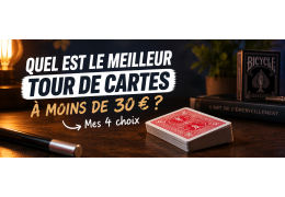 Quel est le meilleur tour de cartes à moins de 30 € ? Mes 4 choix