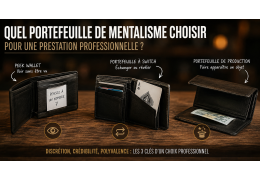 Quel portefeuille de mentalisme choisir pour une prestation professionnelle ?